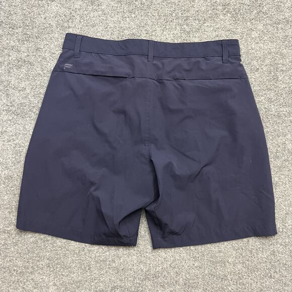 Fabletics Shorts Mens 32 Navy Blue Golf Performance Stretch Lightweight - Picture 2 of 10